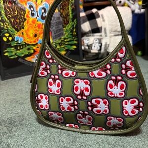 Coach Ergo Bag In Coachtopia Leather With Butterfly Print